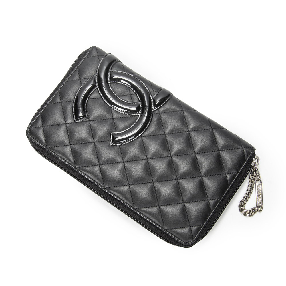 Chanel Cambon Ligne Zip Organizer Wallet